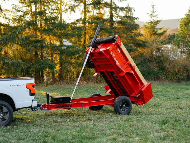 Red Diamond C dump trailer, photo 8