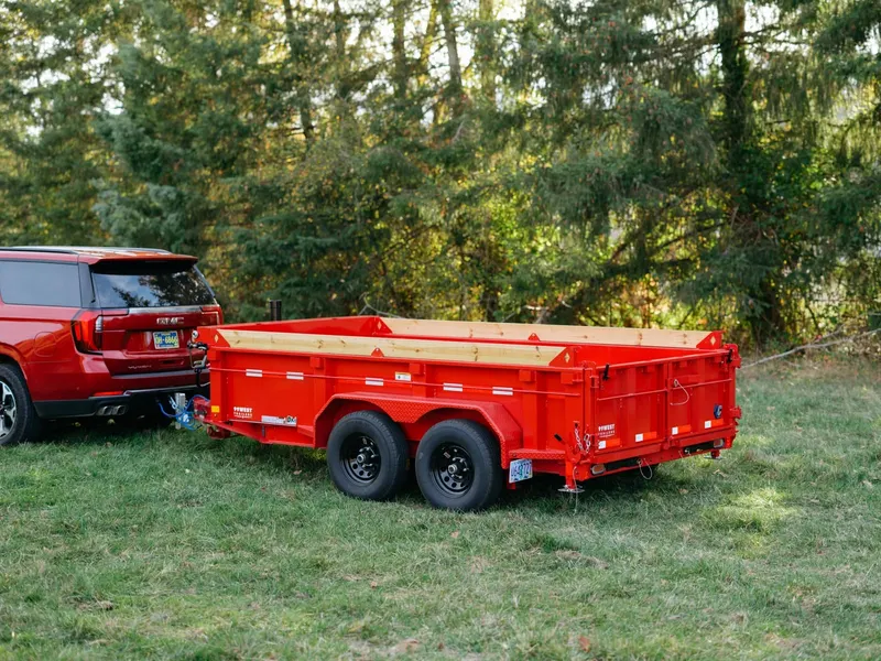 Red Diamond C dump trailer